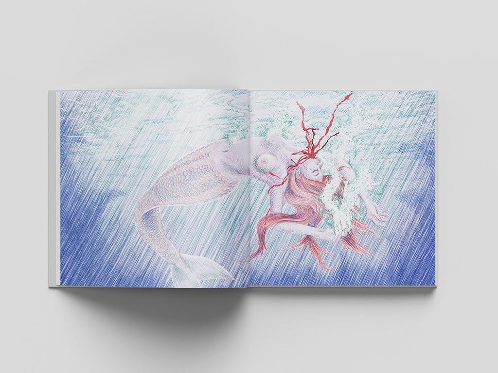 Muestra de ilustración de la Sirenita